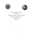 Química Introducción a la metodología científica