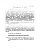 El objetivo del estudio de mercado.