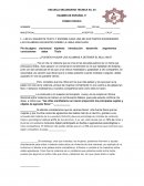 EXAMEN DE ESPAÑOL PRIMER PERIODO