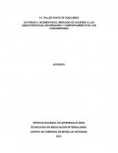 TALLER SOBRE EL PUNTO DE EQUILIBRIO