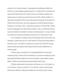 Análisis macroeconómico de la situación entre Ecuador y Colombia. Página 3