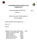 Actividad integradora “Resumen algebraico”