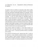 LAS PREGUNTAS DE HOY POSIBLEMENTE SERAN LAS PREGUNTAS DE SIEMPRE