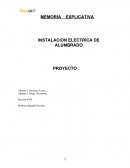 INSTALACION ELECTRICA DE ALUMBRADO