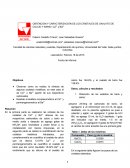 Obtención de cristales de oxalato de aluminio