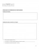 FORMULARIO DE INFORMACION DE TOXOPLASMOSIS