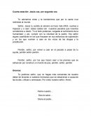 Cuarta estación: Jesús cae, por segunda vez.