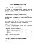 LEY 1178 EN LA ADMINISTRACIÓN MUNICIPAL