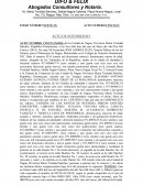 Acta de notoriedad actualizado