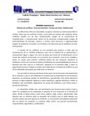 Gerencia de la educación. Manejo de conflictos. Toma de decisiones. Ventana de Johari. Calidad total)