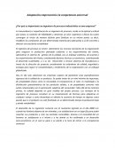 Adaptación empresarial a la competencia universal
