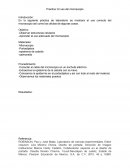 El uso del microscopio .