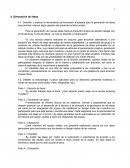 Generación de ideas con la herramienta “Lluvia de Ideas”
