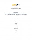 Capitulo ll Inventario, análisis y evaluación de Riesgos