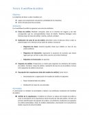 El workflow de análisis