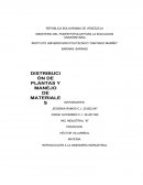 Distribución de plantas Industriales.