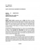 CONTESTACION A REQUERIMIENTO DE INFORMACION