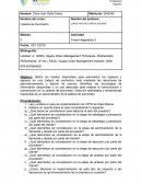 Tarea integradora de cadenas de suministro