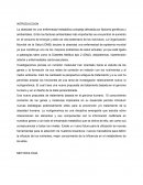 Diabetes Mellitus tipo 2 (DM2), dislipidemias, hipertensión arterial y enfermedades cardiovasculares