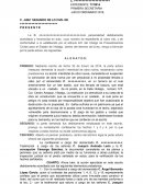 Alegatos de Obra Nueva