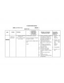 Planificador anual de primer grado