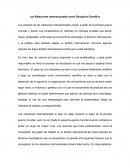 Las Relaciones Internacionales como Disciplina Científica