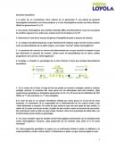 Ejercicios de genetica. A partir de un cruzamiento entre plantas de la generación P