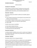 Actividad de Aplicación Violencia Familiar