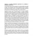 VALORES PRESENTES, OBJETIVOS DE LA EMPRESA Y GOBIERNO CORPORATIVO