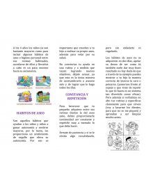 FOLLETO HABITOS DE ASEO. Página 1