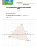 Programación de Actividades para la asignatura de Geometría Analítica (BUAD) MODULO I