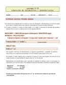 Actividad n° 13 Ejercicios de detergentes y desinfectantes