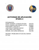 PROBLEMAS ÉTICOS DEL MUNDO ACTUAL