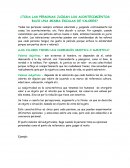 ¿Todas las personas juzgan los acontecimientos bajo una misma escalas de valores?