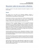 Resumen sobre la excursión a Riotinto