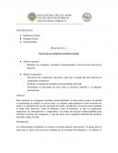 Síntesis de un compuesto aromático nitrado