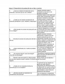 Desarrollo de produccion de un bien o servicio.