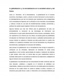 La globalizacion y la mercadotecnia en la sociedad actual y del futuro