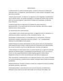 Administración - Las características de la administración