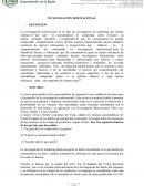 INVESTIGACION MOTIVACIONAL. DEFINICION