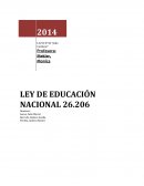 LEY DE EDUCACIÓN NACIONAL 26.206