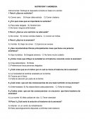 NUTRICION Y ANOREXIA