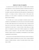 Proyecto de Inversión. ESTUDIO TÉCNICO