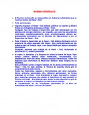 El Técnico de Guardia es responsable por todas las actividades que se realicen dentro del Head - End.