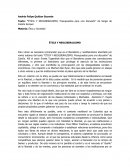 ÉTICA Y NEOLIBERALISMO, Presupuestos para una discusión” de Sergio de Zubiría Samper
