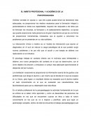 EL ÁMBITO PROFESIONAL Y ACADÉMICO DE LA PSICOPEDAGOGÍA.