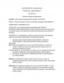 TEORIA DEL CONOCIMIENTO TALLER No 4, Primero del segundo seguimiento