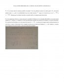 EVALUACIÓN ORDINARIA DE LA UNIDAD 1 DE ESTADÍSTICA INFERENCIAL
