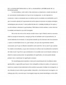 DE LA PASION METODOLOGICA O DE LA (PARADÓJICA) POSIBILIDAD DE LA INVESTIGACIÓN