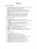 Etimologias - Glosario Primera declinación